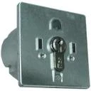 WTS - Universal - Schlüsselschalter, UP Ohne Blende wassergeschützt - Schutzart IP 54