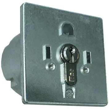 WTS - Abdeckblende für alle Universal Schlüsselschalter/-taster aus Metall AP + UP