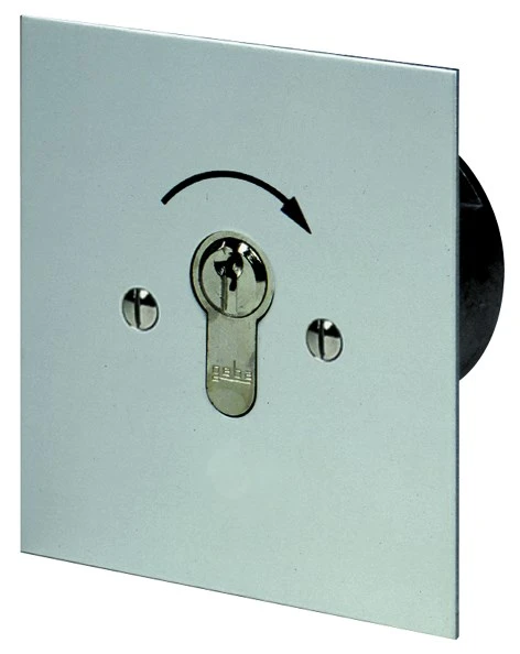 Miniatur - Schlüsseltaster Typ: MSR1-1T, mit 1 Tast-Kontakt (Impuls),  IP 54