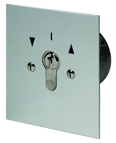 Miniatur - Schlüsseltaster Typ: MSR1-2T mit 2 Tast-Kontakten AB/AUF IP 54