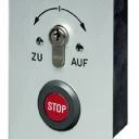 WTS - Standard - Schlüsseltaster mit STOP Drucktaste , UP ,Wassergeschützt - Schutzart IP 54