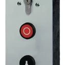 WTS - Standard - Schlüsseltaster mit 1 Tast-Kontakt mit Schlüssel : AUF Drucktasten: STOP - AB , UP ,Wassergeschützt - Schutzart IP 54
