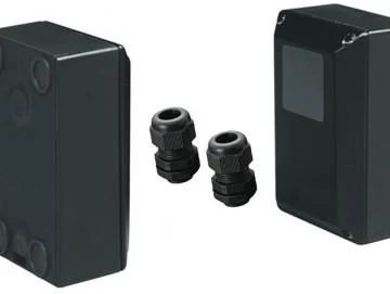 WTS - LS-1 Einweg-Lichtschranke (12V oder 24V AC/DC), Sender und Empfänger, Reichweite 60 m