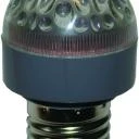 WTS - LED-Lampe GELB , 230 V, ~ 0,5W, passend für Ampeln mit E 27 Fassung