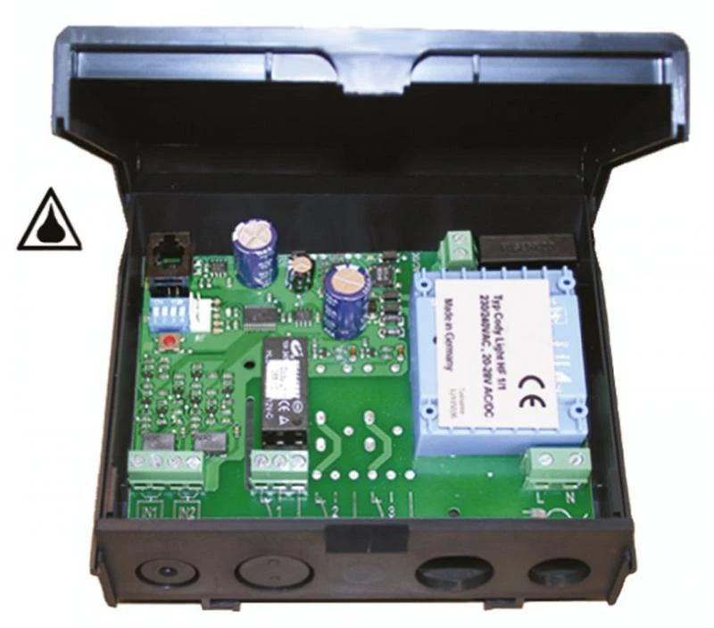WTS - Cody Decoder 230V mit Trafo, ohne Tastatur (max. 4 Passiercodes), für 12V AC Türöffner
