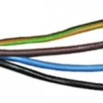 Gummi-Kabel für Feuchträume/Außen, 4 x 0,75 qmm, schwarz, Typ H05RN-F4G0,75, 50 m Rolle