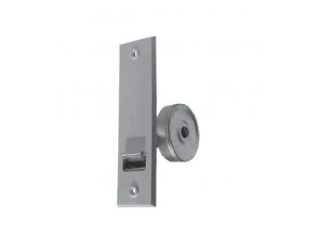 Einlass-Gurtwickler 5,5 m Gurtaufnahme Lochabstand 185 mm,mit weißer Deckplatte, für 23 mm Gurt