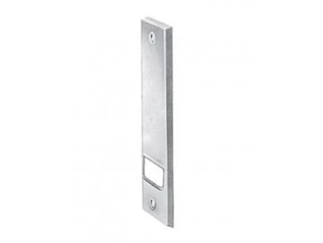 Kunststoff-Abdeckplatte weiß, Lochabstand 161 mm für Einlass-Gurtwickler