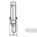 Becker - Rollladenantriebe R7-E03 bis R30-E03, Serie R-E03 mit Winkelstecker