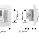 Becker - Centronic TimeControl TC42 - Zeitschaltuhr zur Unterputzmontage