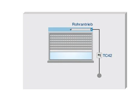 Becker - Centronic TimeControl TC42 - Zeitschaltuhr zur Unterputzmontage