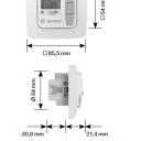 Becker - Centronic TimeControl TC52 - Zeitschaltuhr für Lichtsensor zur Unterputzmontage