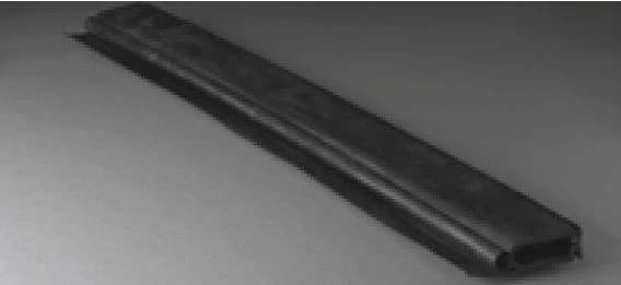 Becker - OSE-Gummiprofil Rollladen  mit Dichtlippe passend zu Alu C-Profil