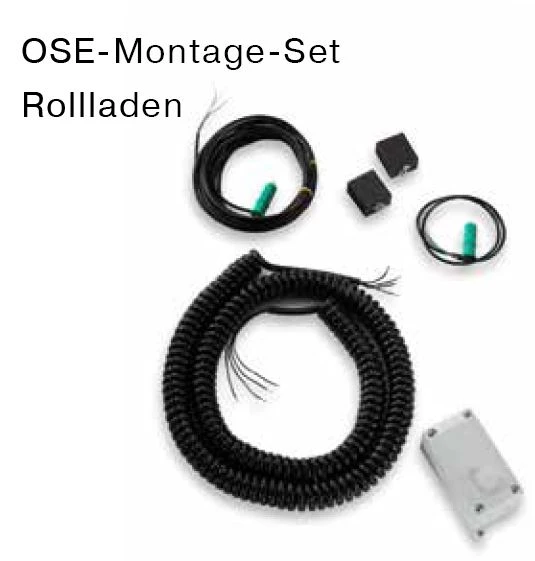 Becker - OSE-Montage-Set Rollladen , Montageset für Optische Sicherheitsleiste bestehend aus OSE-Sender