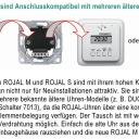 WTS - Zeitschaltuhr ROJAL M  6083/50 UP Einbau Ultraweiss oder Cremweiss erhältlich
