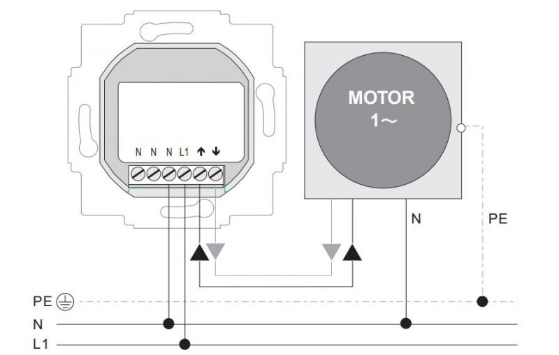 Rademacher - Zeitschaltuhr  SpeedTimer Ultraweiss UP mit Standard-Rahmen