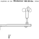 Vestamatic - Montagebügel Aluminium Kombibügel für Wind- und Sonnensensor