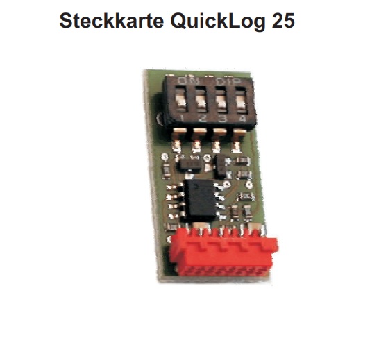 WTS - QuickLog25 Zusatzsteckkarte (nur für Q-Baureihe geeignet!)