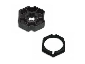 Adapterset B60 für Sechskantwelle,für Rohrmotoren Becker Baureihe P und R Serie