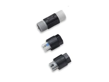 Becker - Schnellanschluss-Set 4-adrig , Für Adernquerschnitt 0,34 bis 0,75 qmm, IP65