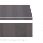 Markisentuch Multistreifen ,Granit - Grau UPF 50+, Acryl 2, Stoff-Nr. 11716