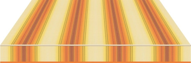 Markisentuch Multistreifen ,Sole - Gelb/Orange UPF 50+, Polyester, Stoff-Nr. 18055