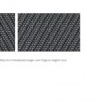 Markisentuch Screen-Gewebe, Granit - Grau, Transparenz 1 Prozent, Stoff-Nr. 75007