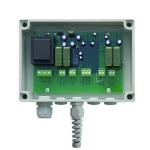 WITT 230V AC Auswerter für 1 x SIGNAL-Schaltleiste oder 1 x Einzugslichtschranke + Schlupftürkontakte