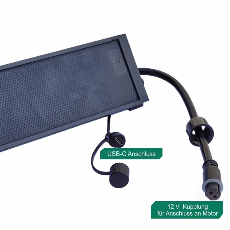 WTS -Solar-Akku-Funk-Panel 12V/DC zur Versorgung der Gleichstrom-Rohrmotoren Serie DMG