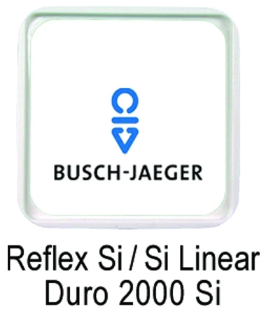 Zwischenrahmen Busch-Jaeger ZR-BJ-01 nach DIN 49075 zur Montage in die gängigen -Schalterprogramme.