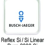 Zwischenrahmen Busch-Jaeger ZR-BJ-01 nach DIN 49075 zur Montage in die gängigen -Schalterprogramme.