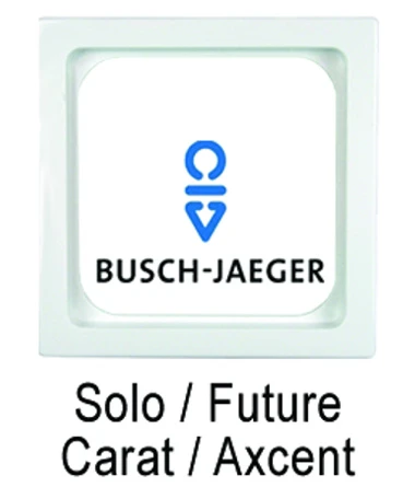 Zwischenrahmen Busch-Jaeger ZR-BJ-05 nach DIN 49075 zur Montage in die gängigen -Schalterprogramme.